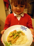 chicken curry with Elizabeth